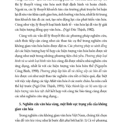 Văn Hóa Vùng Và Phân Vùng Văn Hóa Việt Nam