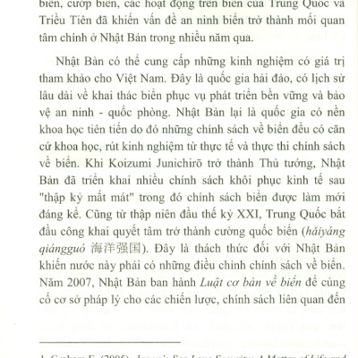 Kiến Tạo Quốc Gia Biển Mới Ở Nhật Bản (Sách chuyên khảo)