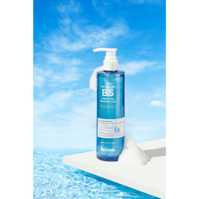 Gel rửa mặt sạch sâu dịu nhẹ B5 Prettty Skin Multi Hydra B5 Purifying Foaming Gel 300ml