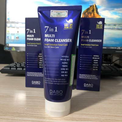 Sữa Rửa Mặt DABO Hàn Quốc 7 tác dụng Multi Foam Cleanser 180ml ( chính hãng )