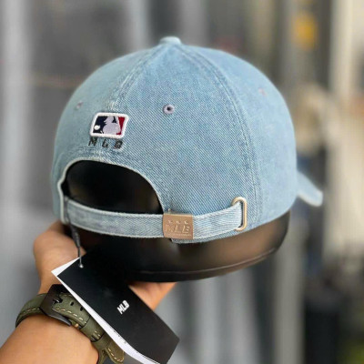 Nón kết, mũ lưỡi trai NY phối vải jeans form đẹp thời trang đường phố