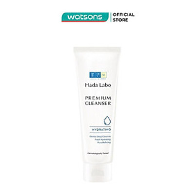 Sữa Rửa Mặt Hada Labo Dưỡng Ẩm Cao Cấp Premium Cleanser Hydrating 100g
