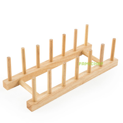 Giá dĩa 7 thanh Gỗ Đức Thành 24791