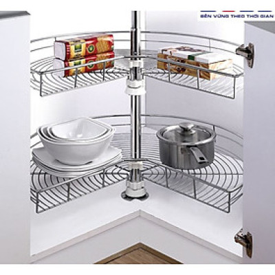Mâm xoay 3/4 Tundo XCT3183/4 inox nan Boss 715*575 mm