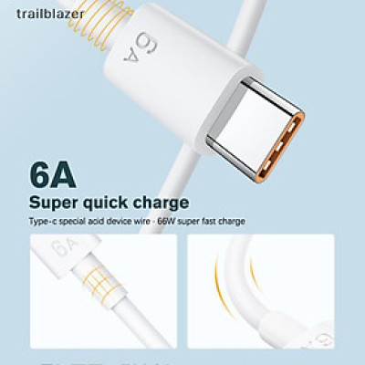 Dây Cáp Sạc Nhanh usb type-c dài 1.5m 6A 66W Cho xiaoomi sammsung huaawei Mới [ miếng lót chuột ]