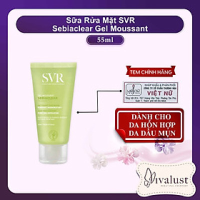 Sữa Rửa Mặt SVR Sebiaclear Gel Moussant  (50ml)