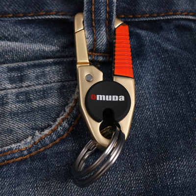 Móc khóa Omuda đa năng 3747 Màu đồng viền cam