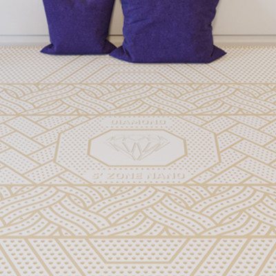 Nệm cao su Kim Cương 5’ZONE ALOE 160 x 200 x 10cm