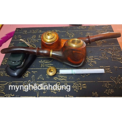TẨU HÚT THUỐC BẰNG GỖ TRẮC  SANG TRỌNG ĐẲNG CẤP