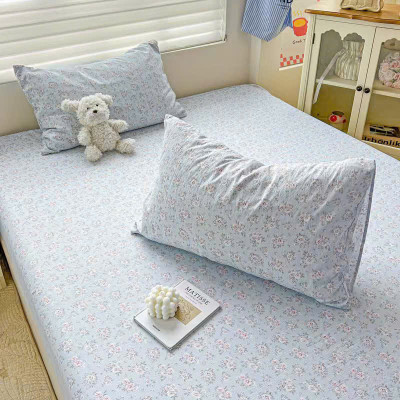 Bộ ga gối cotton Icy LIDACO họa tiết dễ thương chất liệu mềm mát nhiều mẫu lựa chọn