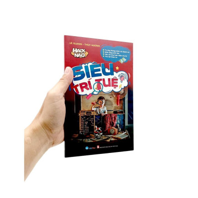 Sách - Hack Não Siêu Trí Tuệ - Tư Duy Thông Minh & Nhanh Trí + Khả Năng Sinh Tồn + Câu Đố Suy Luận Kiểm Tra IQ + Thử Tài Thám Tử - Việt Thư