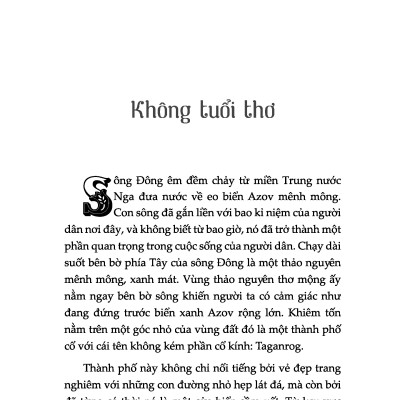 Kể Chuyện Cuộc Đời Các Thiên Tài - Anton Chekhov - Thảo Nguyên Không Bình Lặng