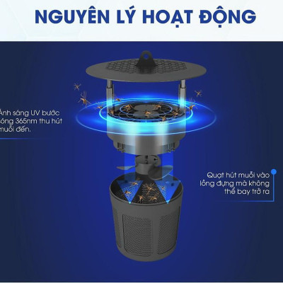 Đèn bắt muỗi Rạng Đông DBM01 5W - Chính Hãng