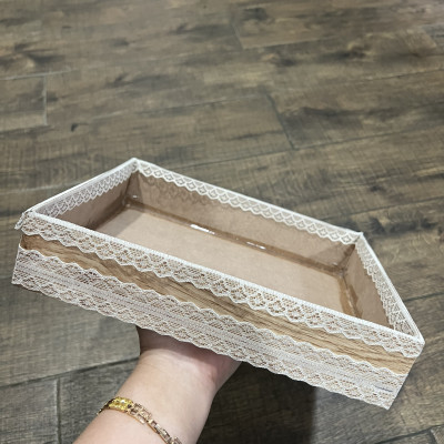 [GIÁ XƯỞNG] Khay gỗ ép đa năng nhiều kích thước để decor, đựng đồ, trồng cây