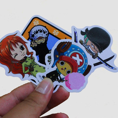 Bộ 40 Sticker Chibi One Piece - TEENBOX