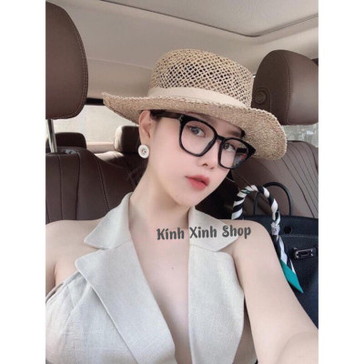 Gọng kính Nam Mắt vuông cao cấp thời trang (ĐEN)