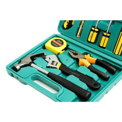 Bộ Dụng Cụ Sửa Chữa Gia Đình Đa Năng 16 Món Tiện Dụng, Bộ Đồ Nghề Đa Năng Xếp Gọn Có Hộp Đựng