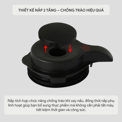 Máy Làm Sữa Hạt Đa Năng BlueStone BLB-6029 -1,75 Lít - (900W) - 8 Chương trình - Lưỡi 6 cánh - Bảo hành 24 tháng - Hàng chính hãng