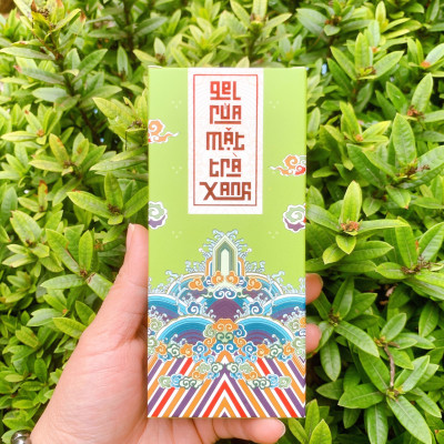 Gel rửa mặt trà xanh  Phấn Nụ Hoàng Cungung