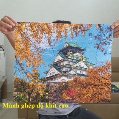 Bộ tranh xếp hình cao cấp 330 mảnh ghép – Lâu Đài Osaka