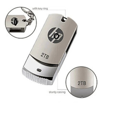 Ổ Đĩa flash Hp USB 3.0 2TB tốc độ cao bằng kim loại chống thấm nước chứa data dữ liệu - miếng lót chuột