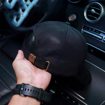 Nón kết, mũ lưỡi trai Ông Địa 79 vải kaki phối lưới form đẹp thời trang đường phố