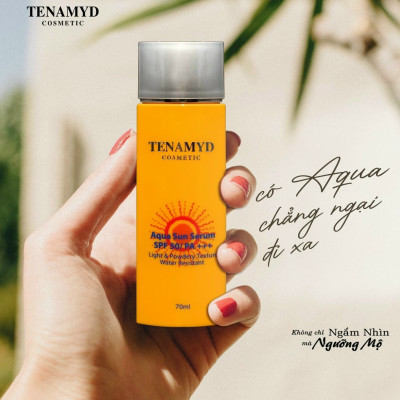Tinh chất chống nắng Tenamyd Aqua Sun Serum SPF 50/PA+++ tuýp 70ml