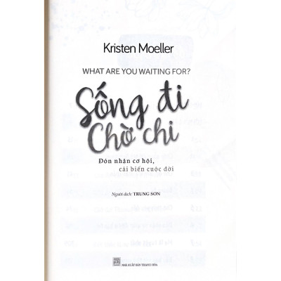 Sống Đi Chờ Chi - Vanlangbooks