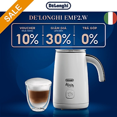 [Hàng chính hãng] Máy đánh sữa DeLonghi Alicia Latte EMF2 (BK / W)