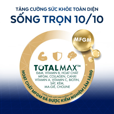 Combo 2 TPBS Anlene TOTAL 10 800g/lon - Tặng 1 lon Anlene Total 10 400g