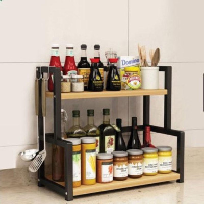 Kệ Gia Vị Để Bàn Nhà Bếp - Kệ Gia Vị Khung Sắt Sơn Tĩnh Điện.