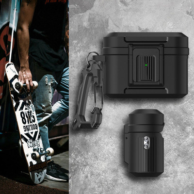 Bao Case Ốp Lock Box Có Khóa Chống Thất Lạc Rơi Tai Nghe cho Airpods Pro 2 - Hàng Chính Hãng