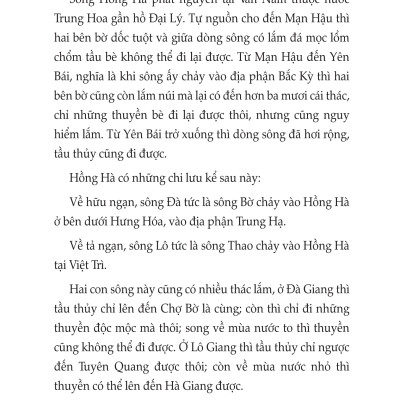 Địa Dư Các Tỉnh Bắc Kỳ