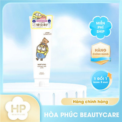 Phiên Bản Giới Hạn Minions Sữa Rửa Mặt Tẩy Trang Dưỡng Trắng Da Kose Softymo Cleansing Foam 190 G