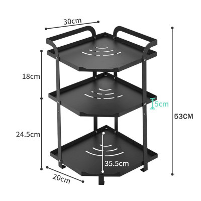 Kệ góc 3-4 tầng, kệ góc đa năng, kệ nhà bếp sơn tĩnh điện - Hàng cao cấp