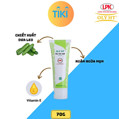Sữa Rửa Mặt Oly HT Ngừa Mụn - Làm Sạch Da 70g OLY HT CHÍNH HÃNG