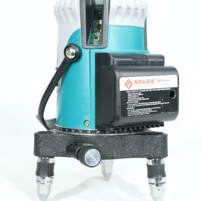 Máy cân bằng tia laser AKUZA AK-333 - Máy bắn cốt, cân mực, đánh thăng bằng laser 5 tia xanh - Hàng nhập khẩu, tặng kèm chân máy