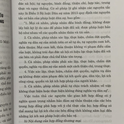 Pháp luật về hợp đồng trong thương mại và đầu tư