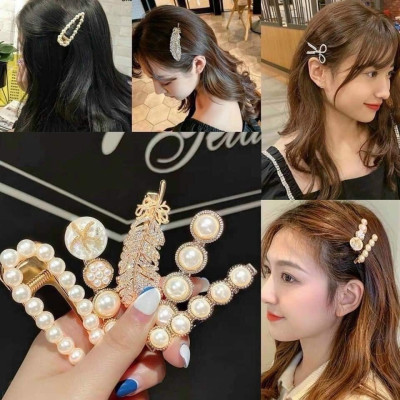 Combo  kẹp tóc 5-6 món cao cấp cho bạn gái làm đẹp mỗi ngày 