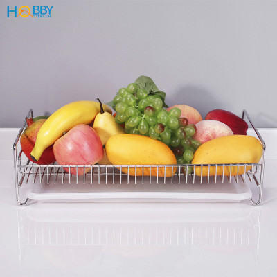 Kệ khay úp ly chén trái cây trên kệ bếp có khay Hobby Home Decor KUL41