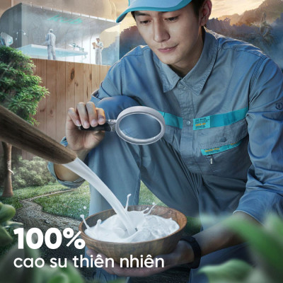 Nệm Cao Su Một Mặt Lỗ Đồng Phú DPCS1615 (160 x 200 x 15 cm)