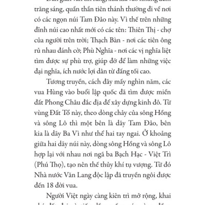 Tam Đảo đất thiêng miền du lịch - bản in 2024