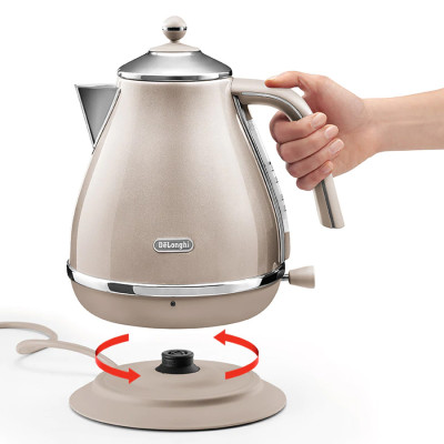 Ấm đun nước Delonghi KBOT2001 - 1.7 Lít - 2000W - Hàng Chính Hãng