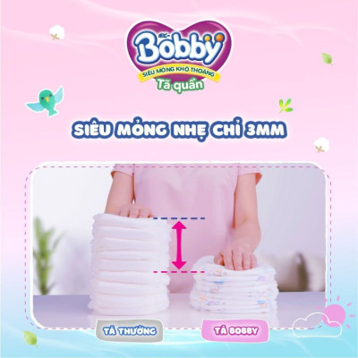 Combo 4 Tã quần Bobby Pants L16 dành cho bé 9 - 13kg