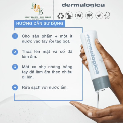 Sữa rửa mặt không xà phòng dành cho da dầu SPECIAL CLEANSING GEL của Dermalogica - Dolly Beauty