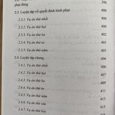 Định Tội Danh và Quyết Định Hình Phạt 