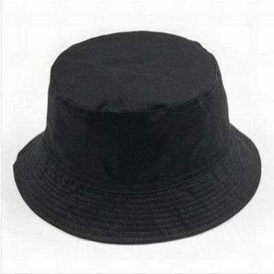  Mũ nón Bucket trơn nam nữ màu đen phong cách Hàn Quốc - nón tai bèo ullzang
