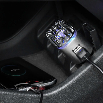 Thiết Bị Khử Mùi KhôngKhí Xe Hơi Mẫu Mới – Khử Mùi Hôi, Diệt Khuẩn, Loại Tốt Có USB , vòi nước