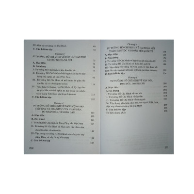  Giáo trình tư tưởng Hồ Chí Minh - dành cho bậc đại học không chuyên lý luận chính trị