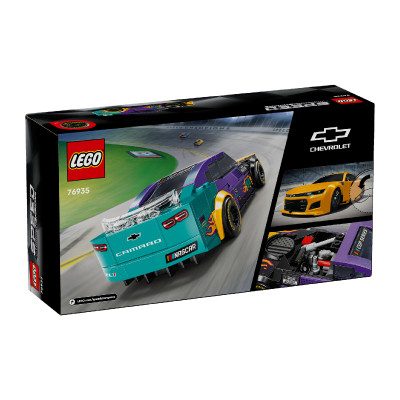 Đồ Chơi Lắp Ráp Siêu Xe NASCAR Next Gen Chevrolet Camaro ZL1 Lego Speed Champions 76935 (328 Chi Tiết)
